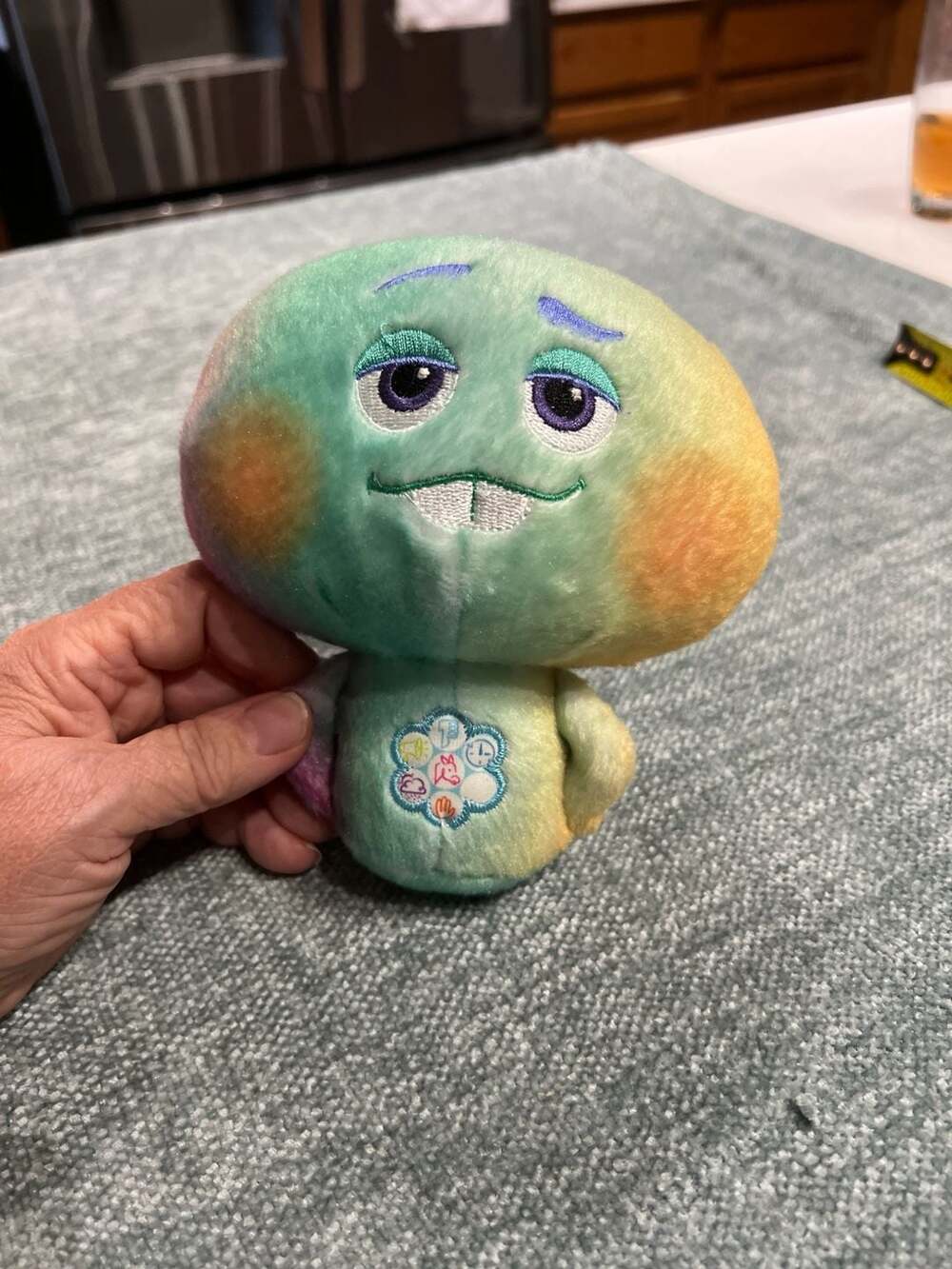 Disney Pixar Movie Soul "22" Ghost Plush 6-inch Stuffed Toy